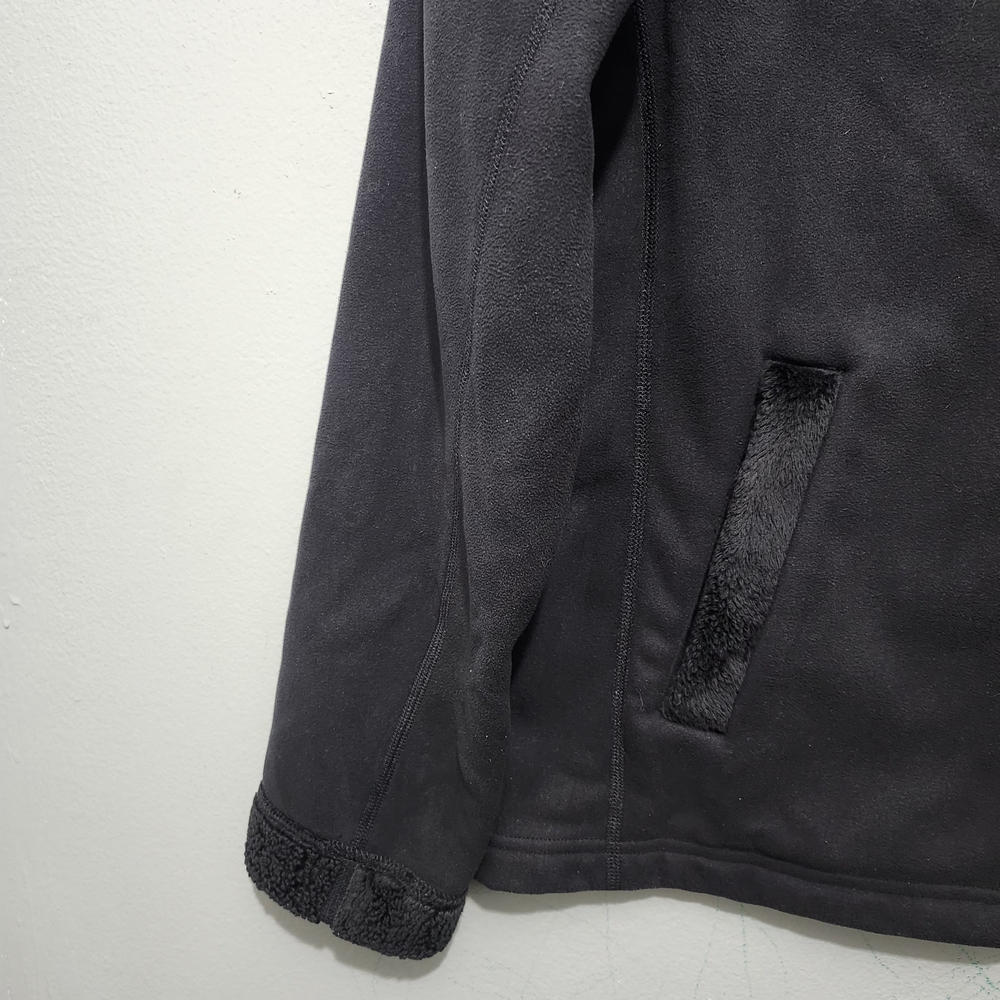 Marmot Blacck Hooded Fleece Lined Jacket Size L - Picture 4 of 9